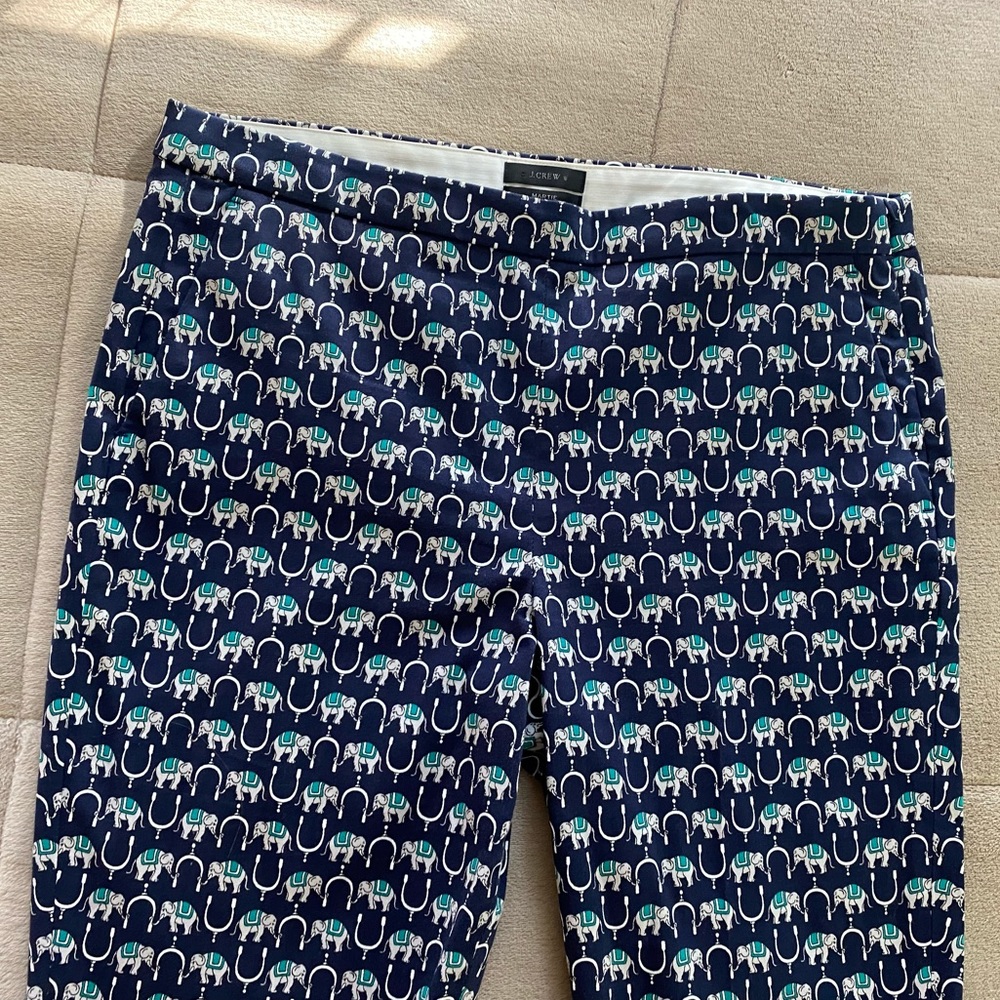 J. Crew Elephant-detail Capri 🐘